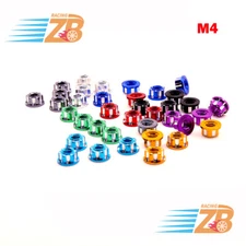 Universal 1/10 RC Car M4 Nuts For Losi Kyosho Traxxas Hobao Arrma Axial Hpi