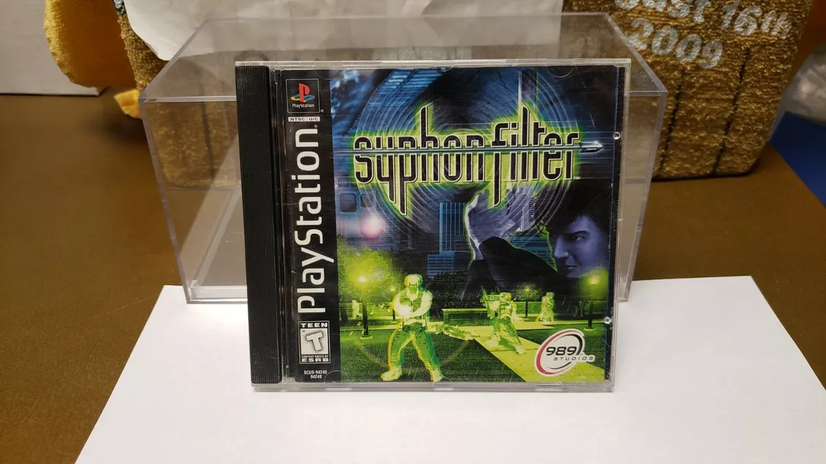 Syphon Filter Video Game.playstation 