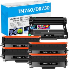 TN760 Toner DR730 Drum Compatible With Brother MFC-L2750DW L2710DW HL-L2370DW
