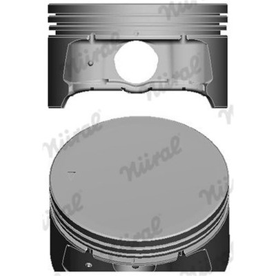 NÜRAL KOLBEN passend für FORD C-MAX FIESTA FOCUS GALAXY MONDEO S-MAX MAZDA 5 6