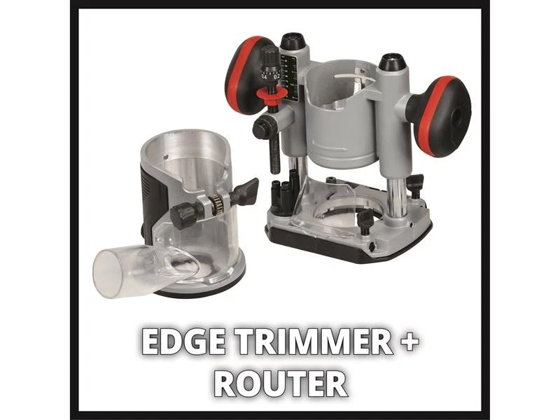 Einhell TP-RO 18 Set Li BL-Solo Power X-Change Oberfräse Palmfräse 18V Ohne Akku - Bild 3 von 4