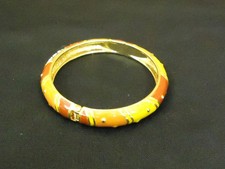 Designer Fashion Bracelet Bangle Metal Stones Female Adult Browns/Golds