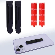 Pocket Clip 2 Pack Adhesive Metal Belt Clip Smartphones Cell Phone Hip Clip