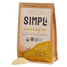 SIMPLi Organic Amaranth Grain, Regenerative Certified, 12 OZ Package