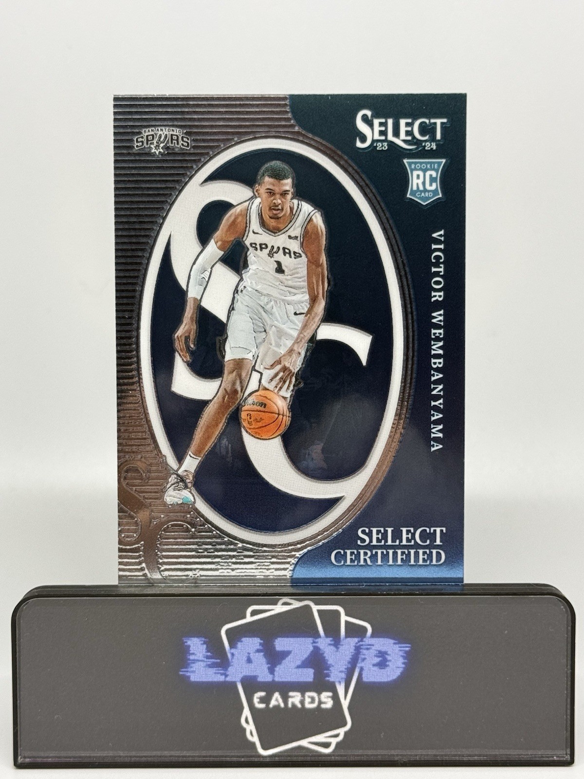 2023-24 Panini Select - Select Certified Victor Wembanyama #3 (RC)