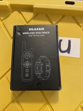 Wireless Dog Fence Training Collar - 185 Day Battery, Waterproof, 3 Training Mod