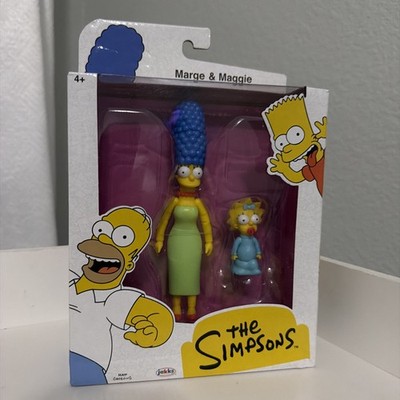 The Simpsons Marge & Maggie Simpson Figures Wave 3 Jakks Pacific 2025 FREE SHIP