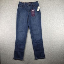Gloria Vanderbilt Amanda Jeans Womens 6 Classic Tapered Medium Wash NWT