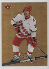 2025-26 Upper Deck Fleer Ultra Medallions Gold 128/200 Sebastian Aho #M-31 2d8
