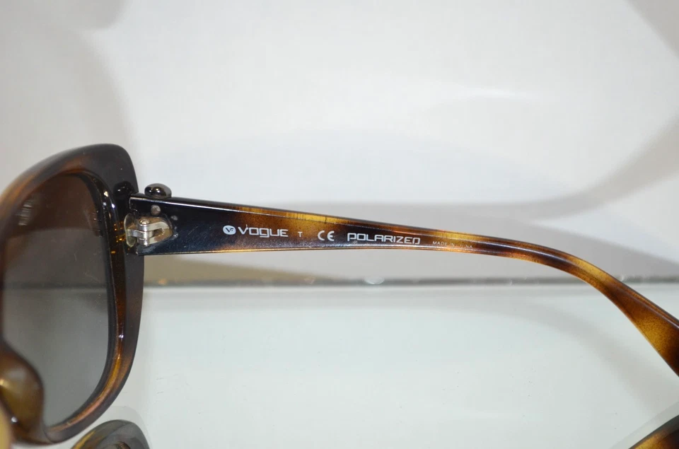 BEAUTIFUL Vogue Cat Eye Sunglasses Polarized Tortoiseshell Oversized VO2819-S - Image 2 of 4