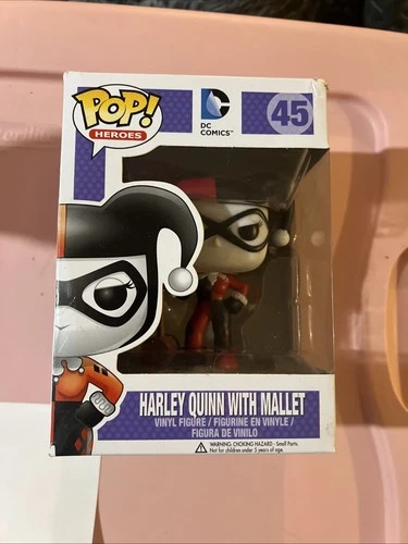 Funko Pop Harley Quinn Mallet #45 Vaulted Vinyl Figure DC Comics Collectible