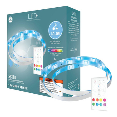 16ft Remote & Control Panel Included LED+ Color Changing Light Strip