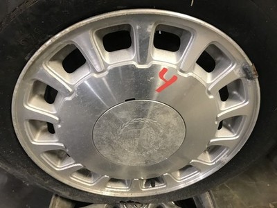 Wheel 16x7 Aluminum 14 Slot Brushed Finish Opt QC9 Fits 96-99 DEVILLE 2571017