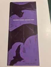 Vintage Carlsbad Caverns National Park Brochure 1967 Bats National Park Service