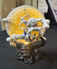 One Piece Monkey D. Luffy Gear 5 Light Up Anime Figure
