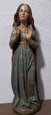 Große handgeschnitzte Madonna, 90 cm, Holz