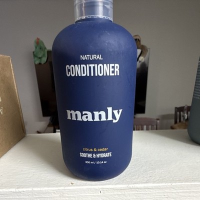manly Natural Conditioner Citrus & Cedar Soothing Hydrating Citrus Cedar 300ml
