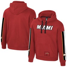 Unisex Stadium Essentials Red Miami Heat City Star Hoodie
