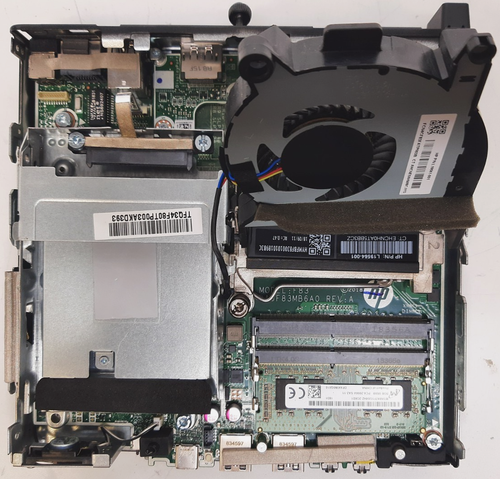 HP EliteDesk 800 35W G4 Desktop Mini Intel Core i5-8500T 2.10GHz 8GB RAM NO SSD - Picture 7 of 8