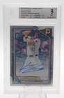 KONNOR GRIFFIN 2024 BOWMAN CHROME DRAFT REFRACTOR 1ST AUTO /499 BGS 9 Q7859