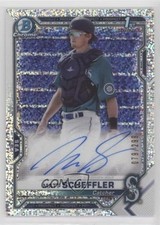 2021 Bowman Chrome Prospect Speckle Refractor 79/299 Matt Scheffler Auto 0c6