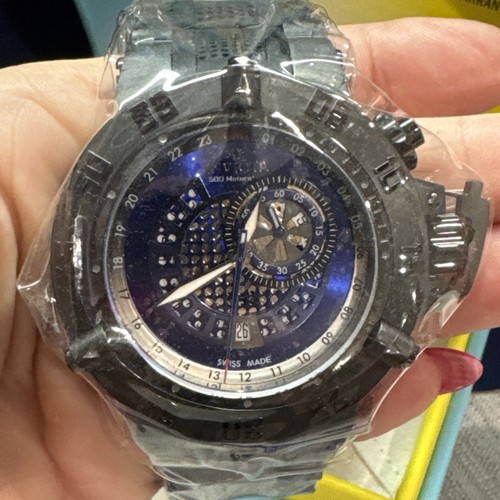 New!! Men’s Invicta Subaqua Noma III Black Blueface GMT Watch - Picture 3 of 8