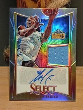 2012-13 Select Prizms #256 Kenneth Faried Auto Jersey /199