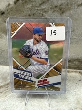 2021 Topps Chrome Beam Team Jacob deGrom BTC-10 Gold Refractor /50 Mets