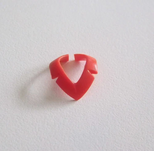 Playmobil (0614) NECK - Vintage Red V-Neck Scarf