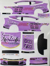Custom 2026 Connor Zilisch 88 Tootsies 1/64 Scale NASCAR Peel  Stick Decals