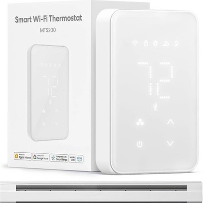 Smart Thermostat for Electric Baseboard and In-Wall Heaters Work with Homekit, A