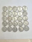 1943 P D S Lincoln Steel Wheat Penny Cent Roll of 25 Coins Lot #  50 100 250 500