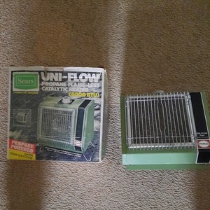 Primus Uni-Flow Four - Propane Flame-Less Catalytic Heater 4000 BTU USA NOS