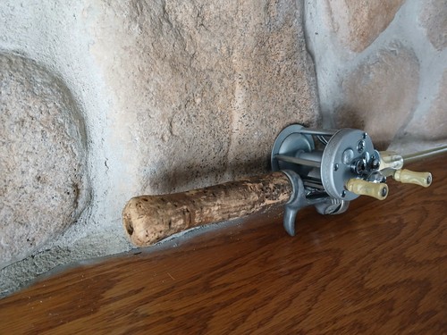 Pflueger Nobby 1963C On Cork Handle GEP-ROD Bakelite Collor, GLASS - Picture 7 of 19