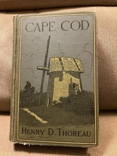 Cape Cod By Thoreau 1914 Illustrated By Olcott
