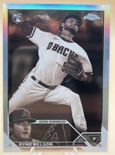 2023 Topps Chrome Ryne Nelson #193 Sepia Refractor RC Diamondbacks