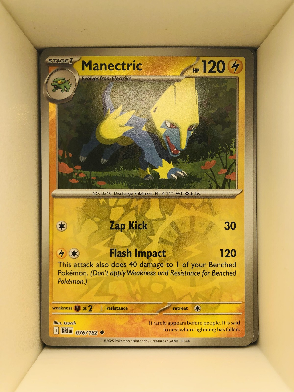 SV10: Destined Rivals #076/182 Manectric