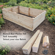 Raised Bed Planter kits - Self Assembly - ECO FRIENDLY  Veg and Herb Garden
