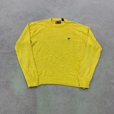 Chaps knitted jumper Chunky knit sweater Men's L