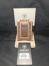 Ariat Men's Wallet Brown Leather