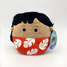 Squishmallow Lilo Plush 8in Kellytoy Lilo Stitch Hula Disney Hawaii 2023 NWT