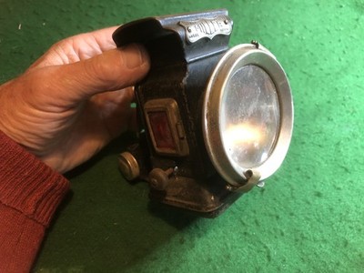 Miller antique bicycle lamp- ''Jupiter''