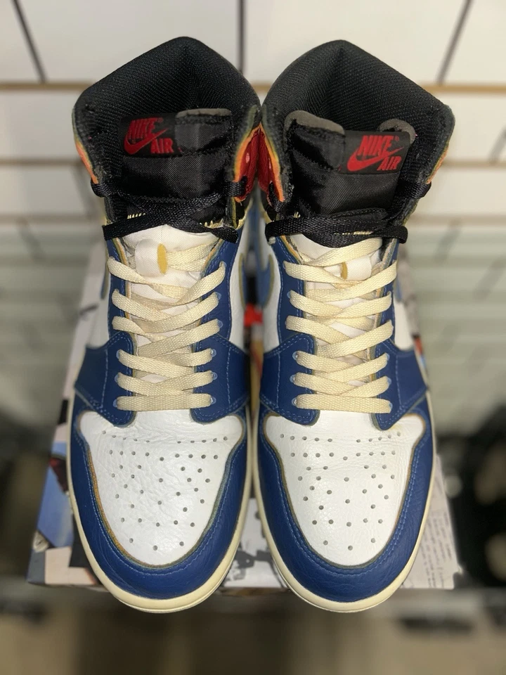 Jordan 1 Retro Usado NRG x Union LA High Storm Azul - Talla 10 Foto 3 de 4