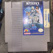 Beetlejuice (Nintendo Entertainment System, NES, 1991) Cartridge Blockbuster