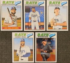 2026 Tampa Bay Rays Team Lot, l81 Cards! Simpson, Caminero, Misner, Mixed Sets!