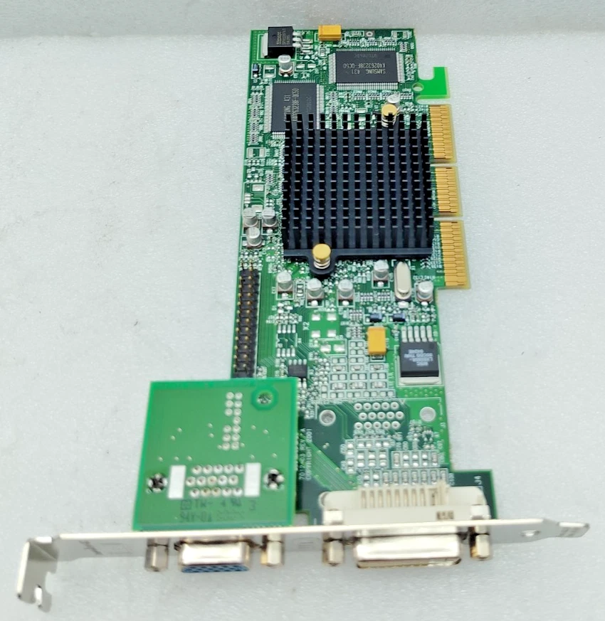 Graphic Card Matrox Matrox G550 32Mb Ddr Sgram G55+Mdha32Db 7012-03 Rev: A New - Image 4 of 4