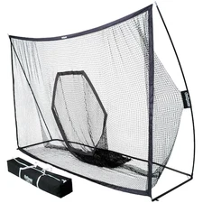 GoSports 10 ft x 7 ft PRO Golf Practice Hitting Net Personal Driving Range, NEW
