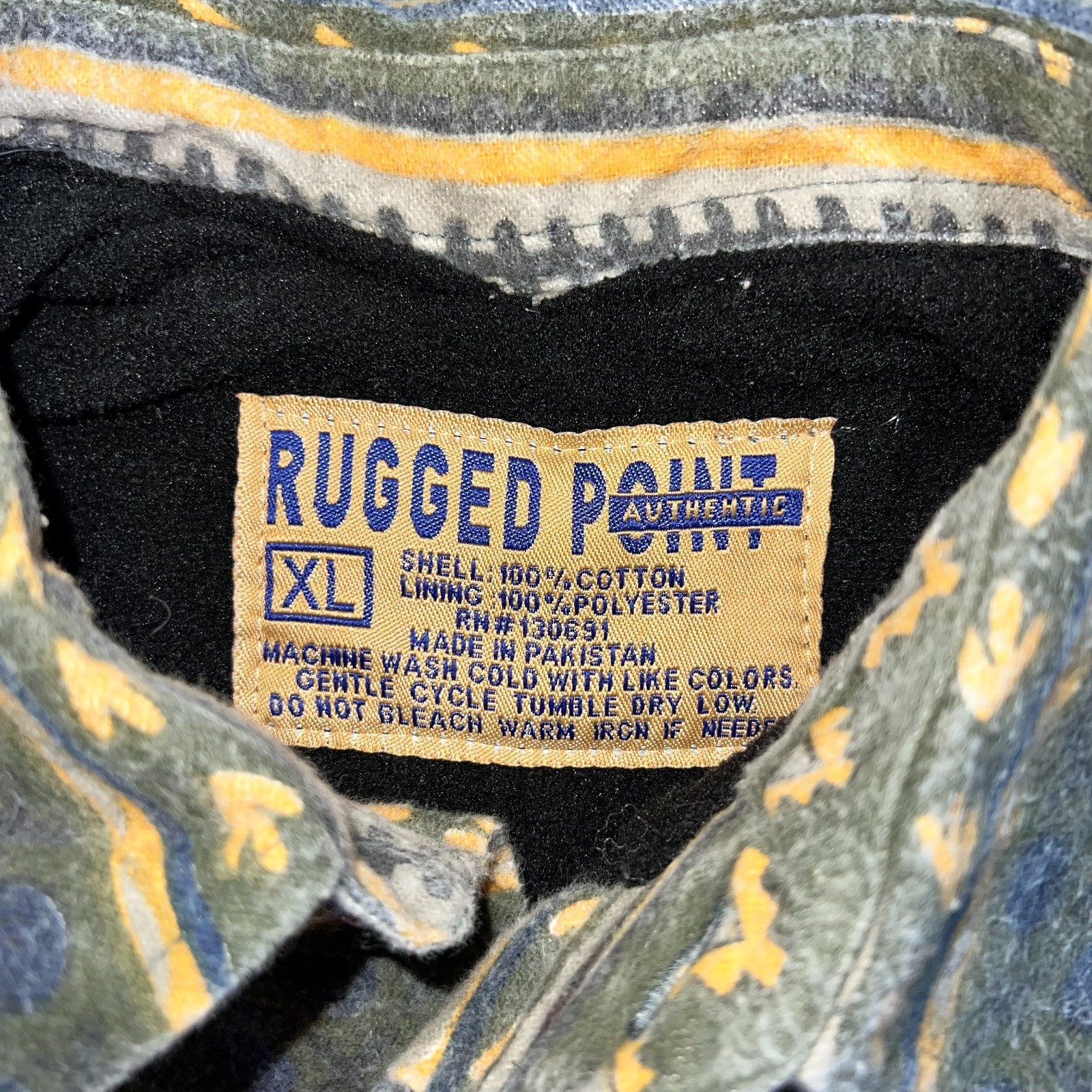 Rugged Point Authentic Mens Aztec Pattern Jacket … - image 2