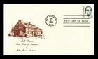 DR JIM STAMPS US COVER JOHN J AUDUBON GREAT AMERICANS FDC MILL GROVE FIRST HOME