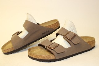 Birkenstock Mens Size 12 R 45 Arizona Macha Birko Flor Slides Germany Made Shoes